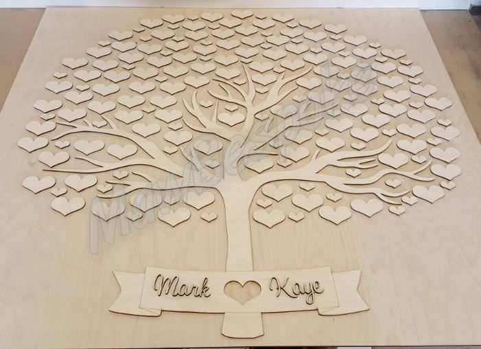 Heart Tree Guestbook (80) (postage included)