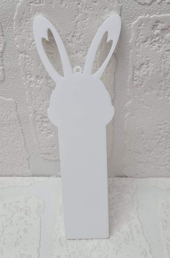 Rabbit Bookmark (Clear acrylic)