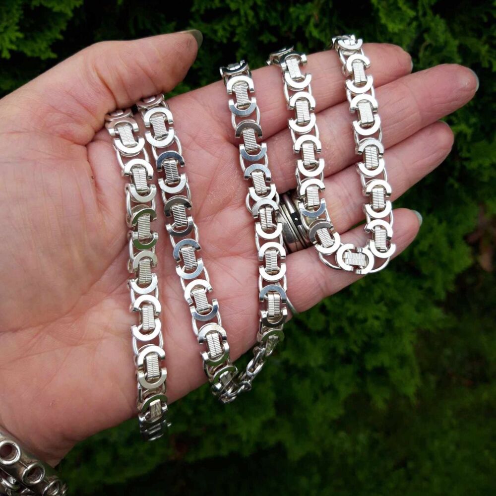 Sterling Silver 3mm Byzantine Necklace - IDA903 | JTV.com