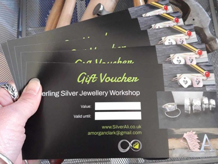 Vouchers, Ring Sizers & Polishing Cloths
