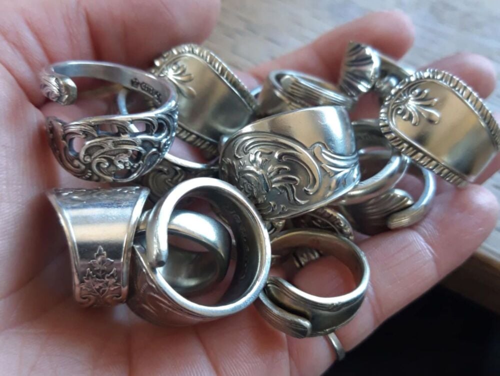 .6th September 2025 (Saturday) Spoon ring workshop 2pm until 4pm