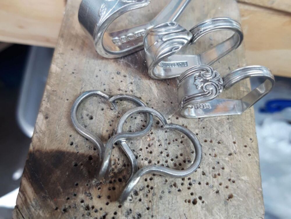 23rd October 2025 (Thursday) Spoon ring workshop 7pm until 9pm