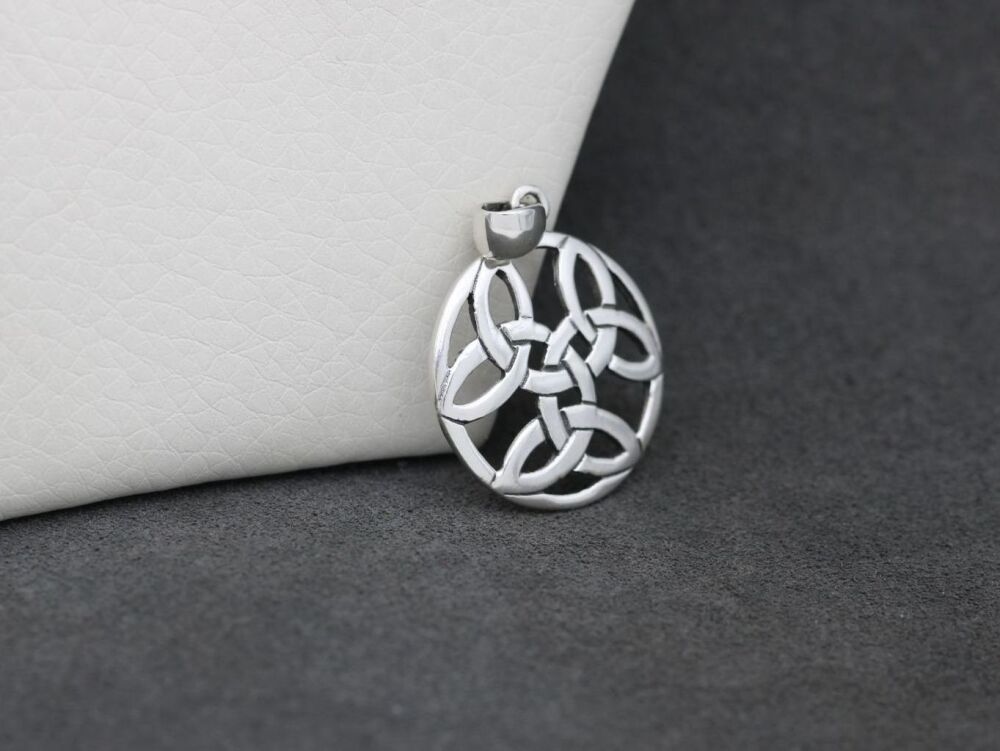 REFURBISHED Celtic sterling silver pendant