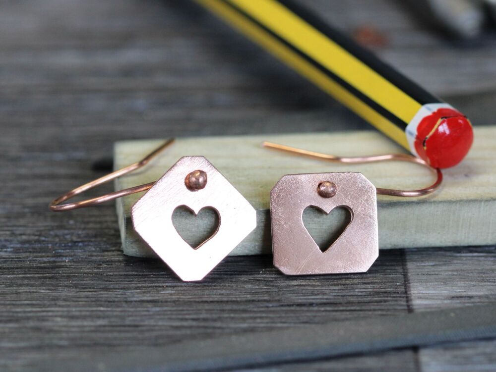 13th February 2026 (Friday) HEART EARRINGS workshop 10am-1pm