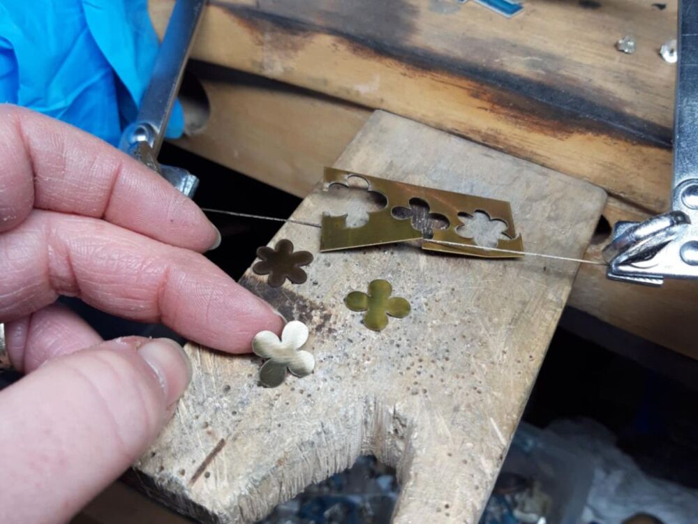 13th March 2026 (Friday) FLOWER EARRINGS workshop 10am-1pm