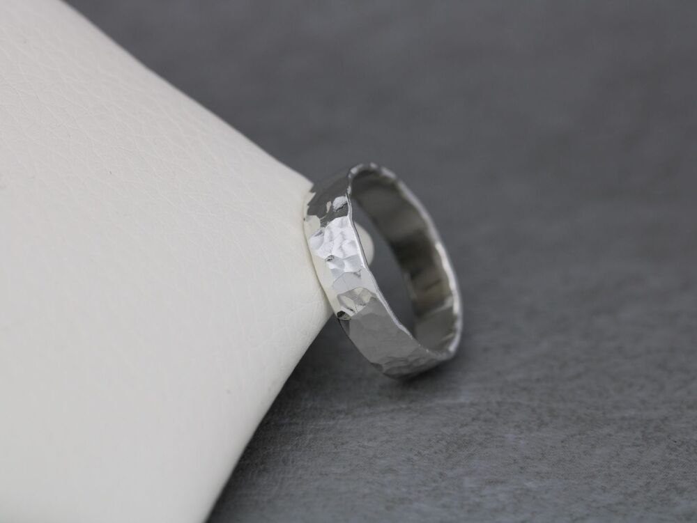 .2nd May 2026 (Saturday) - Sterling silver - HAMMERED RING BAND workshop 10am-1pm