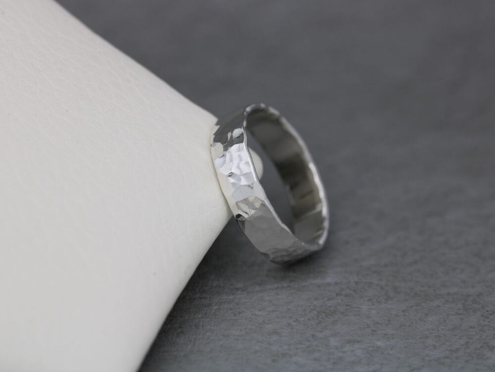 23rd May 2026 (Saturday) - Sterling silver - HAMMERED RING BAND workshop 10am-1pm