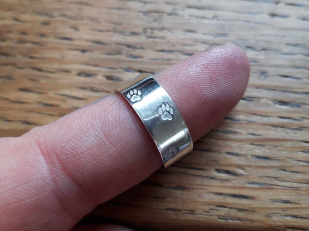 18th August 2026 (Tuesday) - Sterling silver - STAMPED BAND RING workshop 10am-1pm