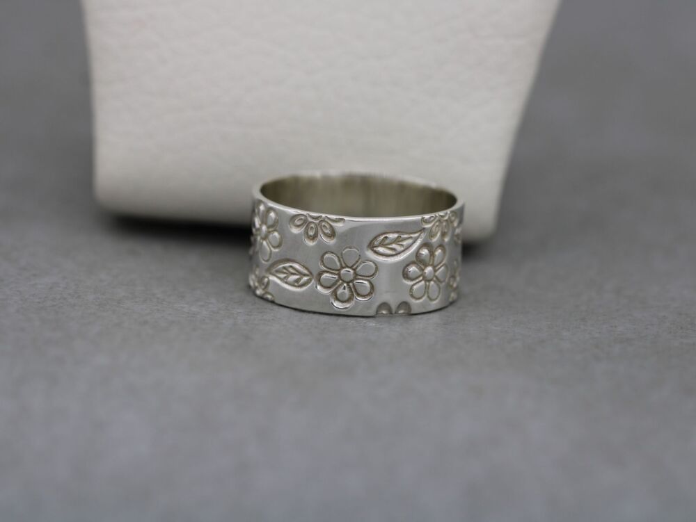 18th August 2026 (Tuesday) - Sterling silver - STAMPED BAND RING workshop 10am-1pm