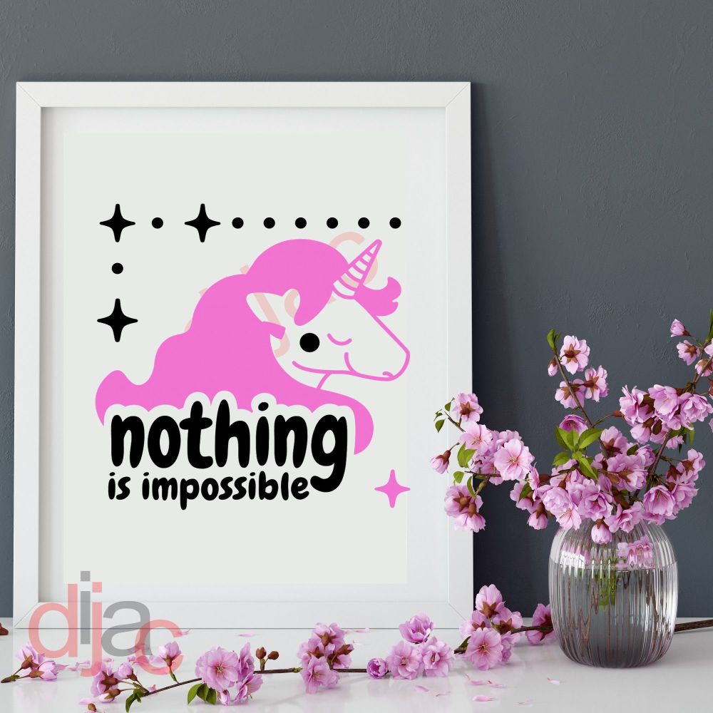 Nothing Is Impossible / Vinyl Decal