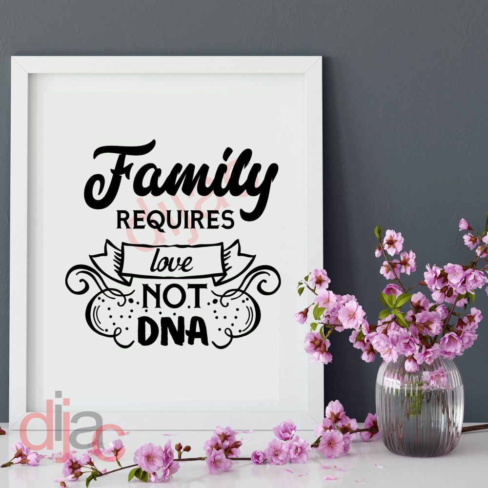 FRIENDS ARE THE FAMILY YOU CHOOSE VINYL DECAL