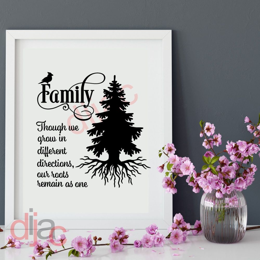 Family Roots / Vinyl Decal