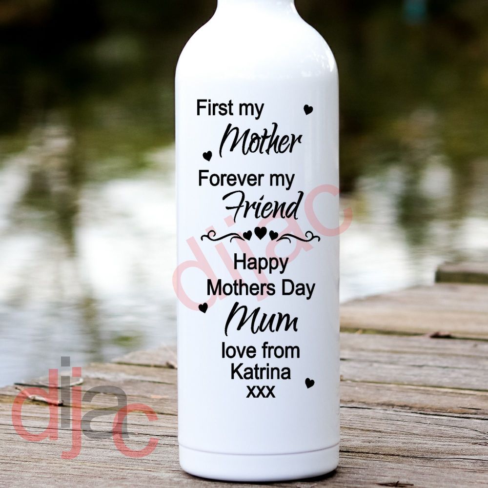 First My Mother / Personalised Vinyl Decal
