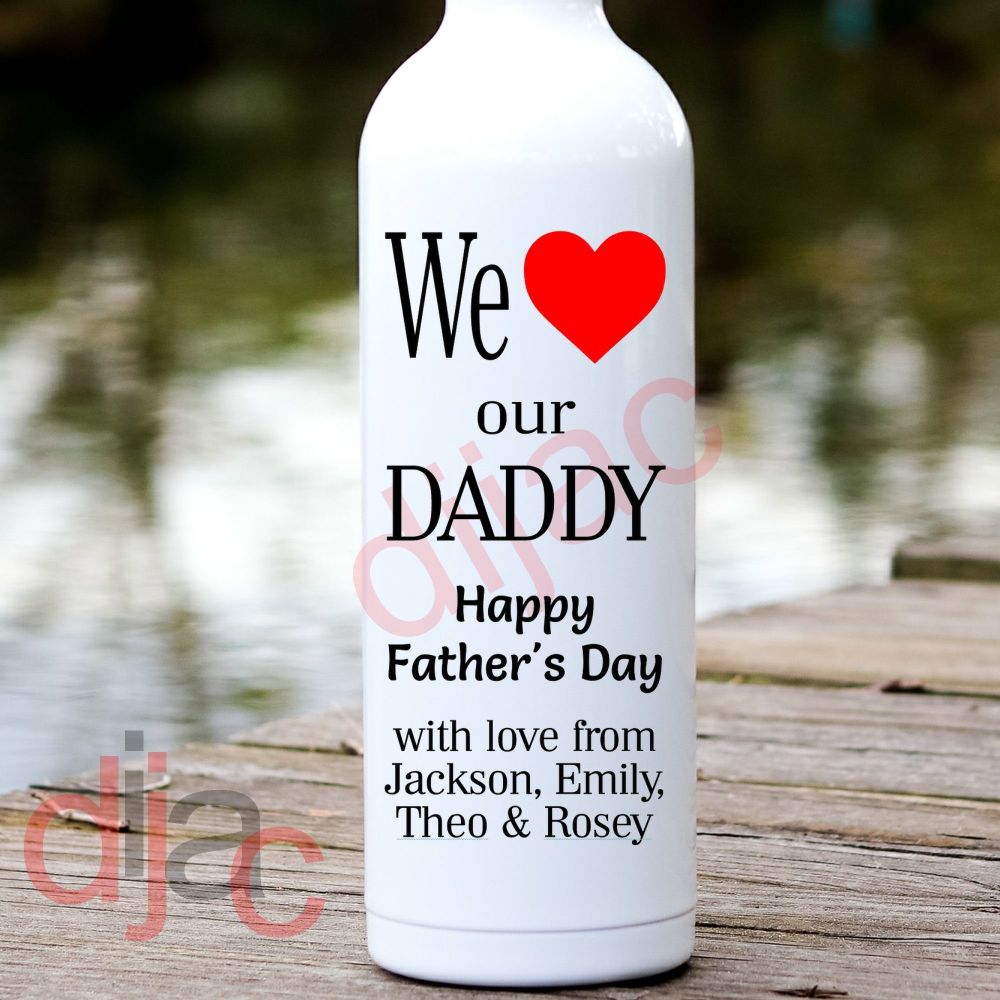 Father's Day / Personalised Vinyl Decal D2