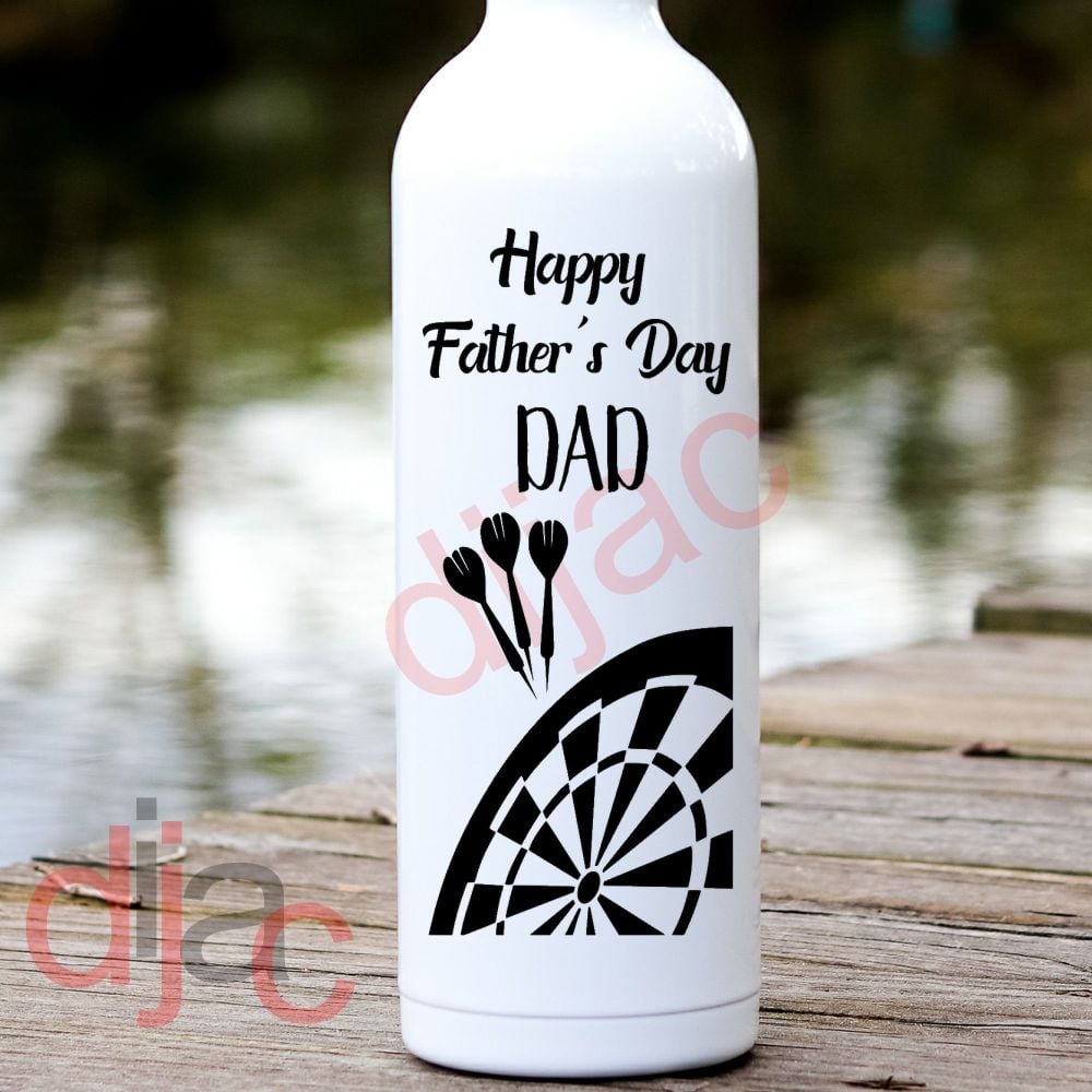 Happy Father's Day / Darts Vinyl Decal