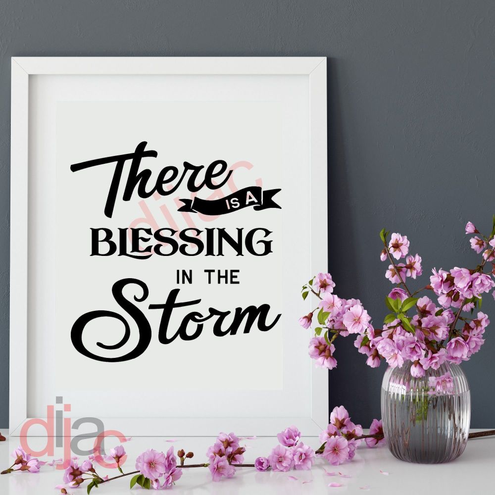 A Blessing In The Storm / Vinyl Decal