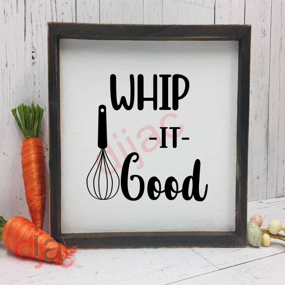 WHIP IT GOOD 15 x 15 cm