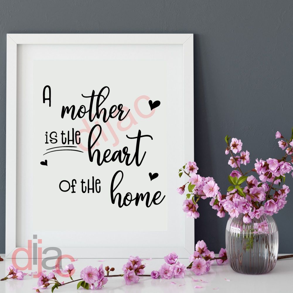 Heart Of The Home / Vinyl Decal
