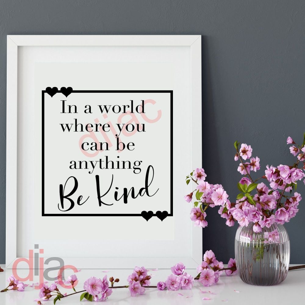 BE KIND 15 x 15 cm