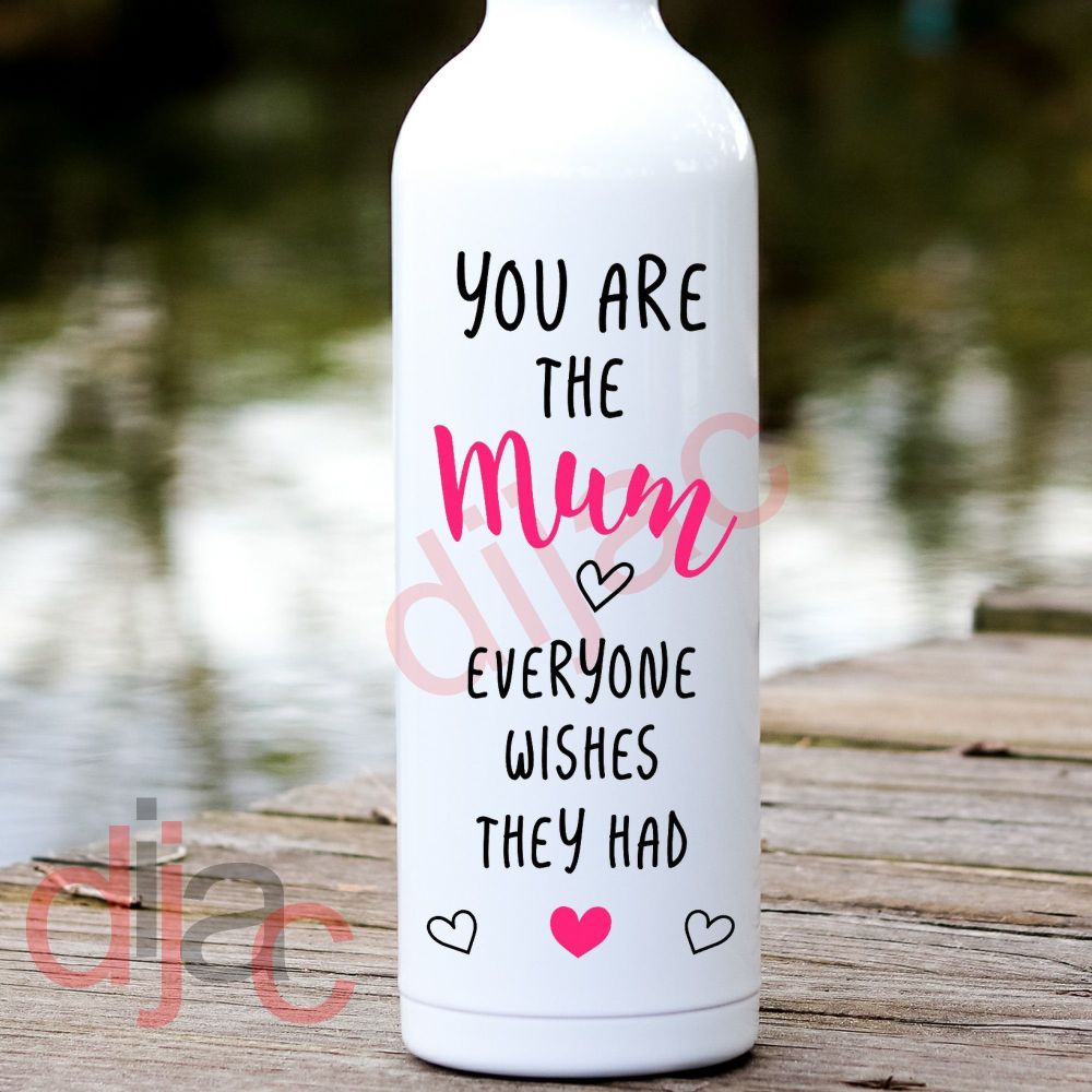 YOU ARE THE MUM<r>8 x 17.5 cm