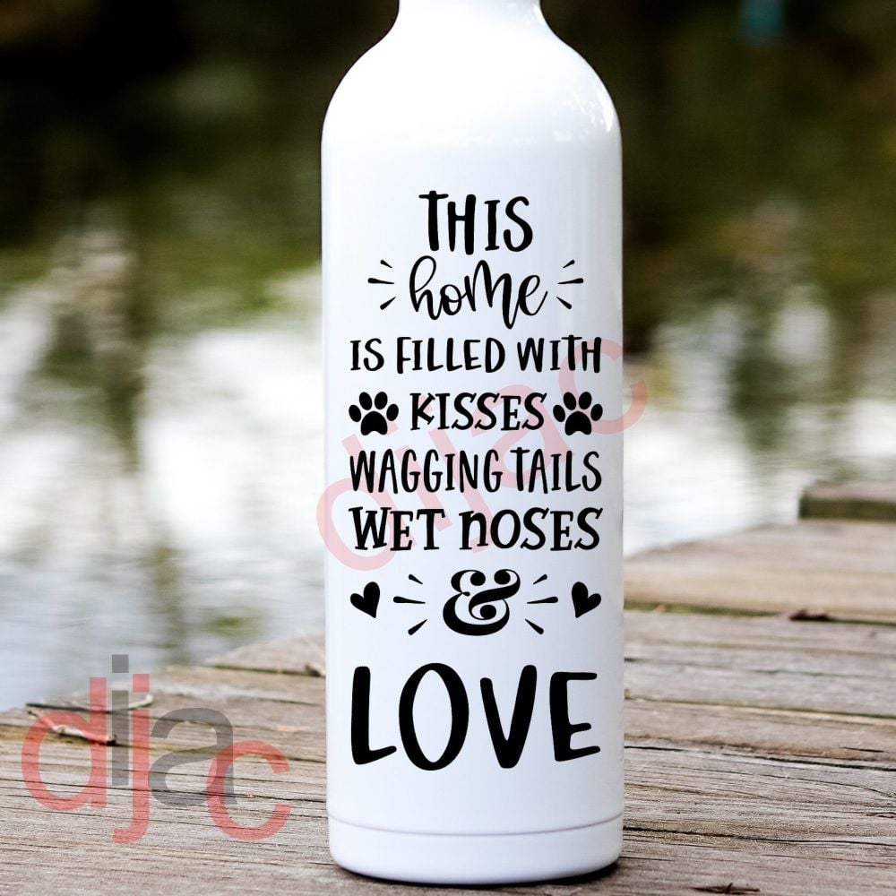 Kisses and Wagging Tails / Vinyl Decal
