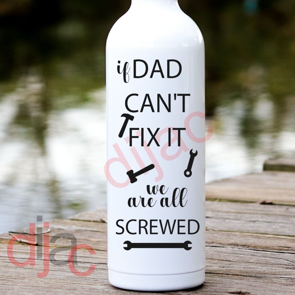 IF DAD CAN'T FIX IT8 x 17.5 cm