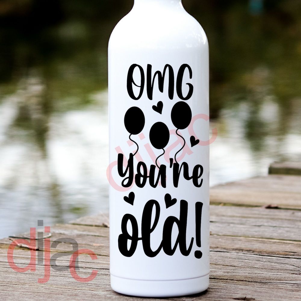 OMG You're Old! / Vinyl Decal