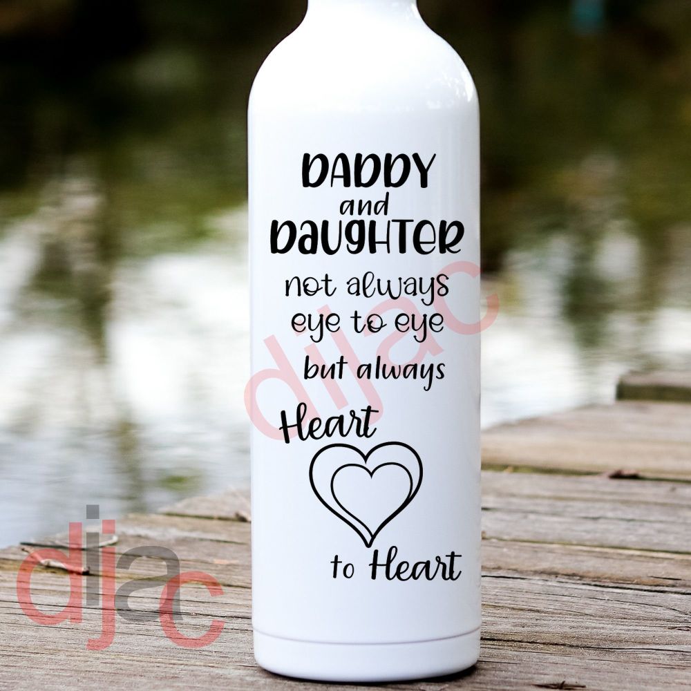 Daddy and Daughter / Vinyl Decal