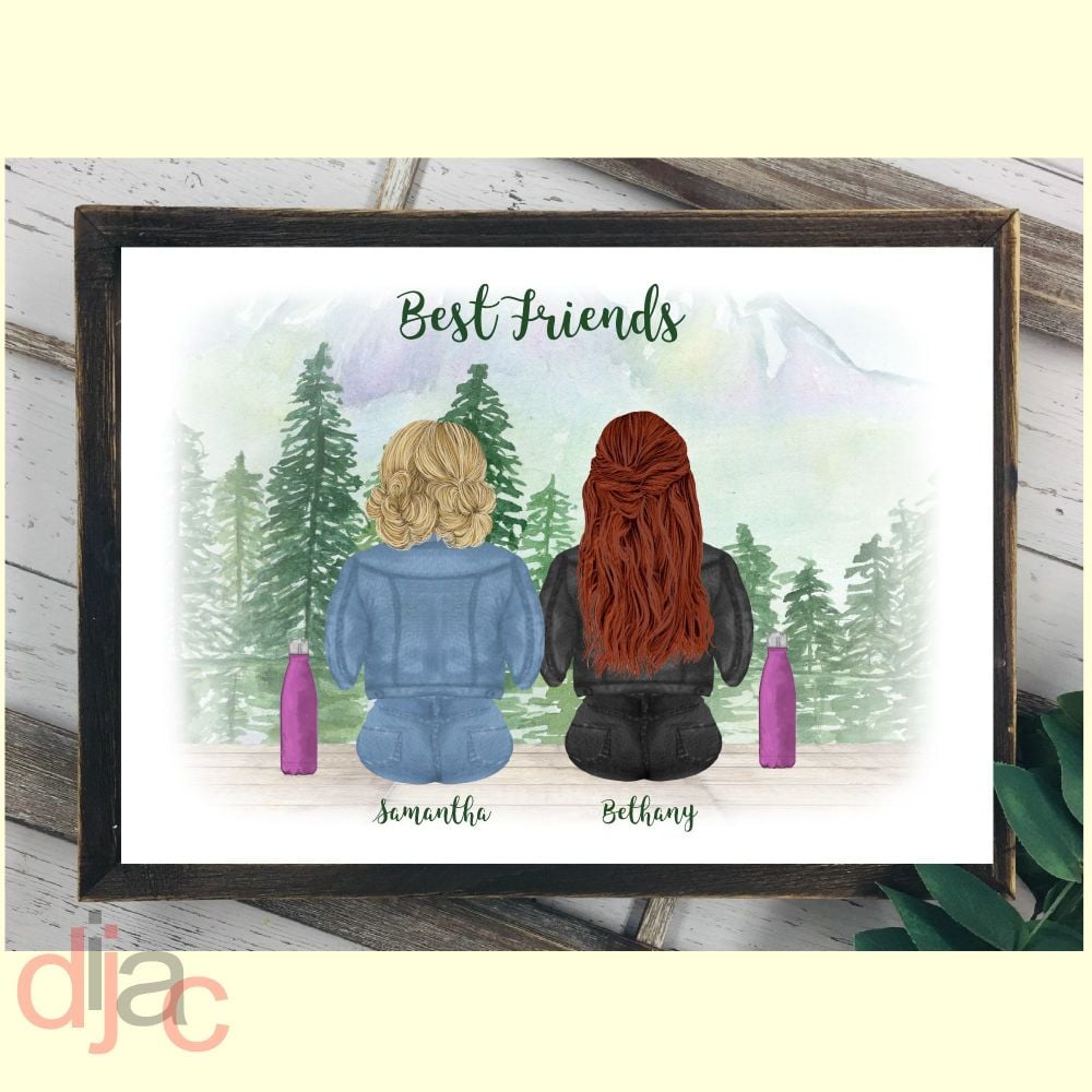 BEST FRIENDS DIGITAL PRINT