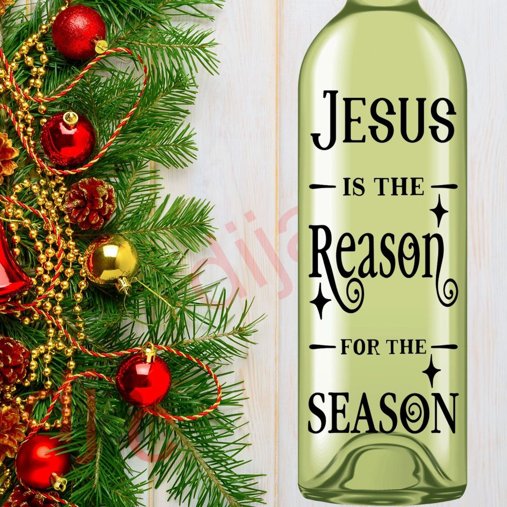 Jesus Is The Reason / Christmas Vinyl Decal