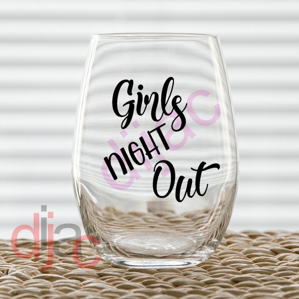 GIRLS NIGHT OUT<br>7.5 x 7.5 cm