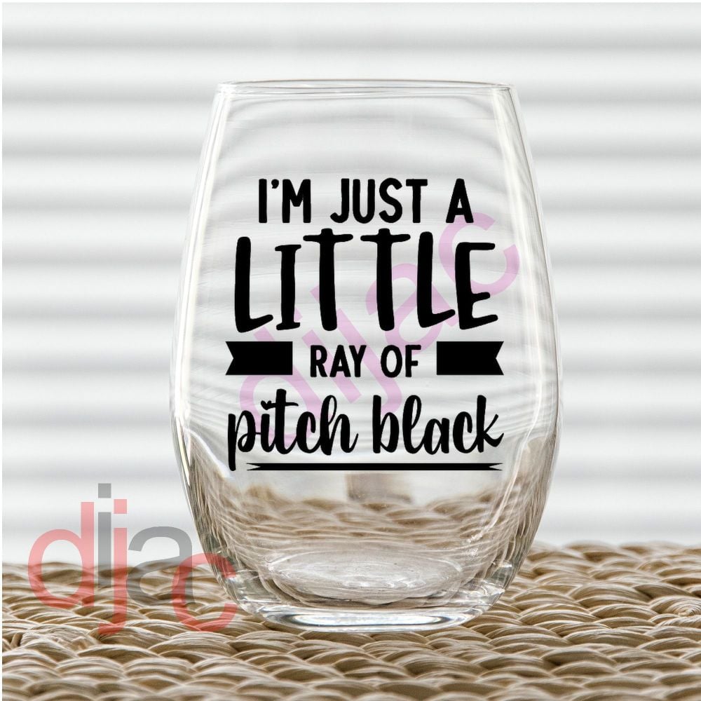 Ray of Pitch Black / Vinyl Decal