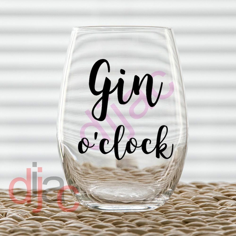 Gin O'clock / Vinyl Decal