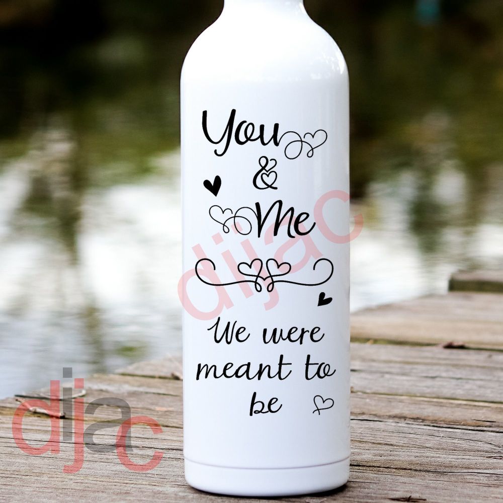 You And Me / Vinyl Decal
