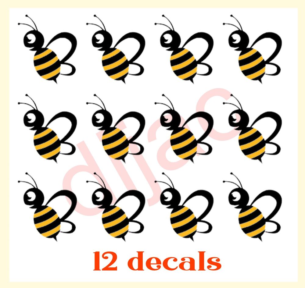 Small Bees x 12