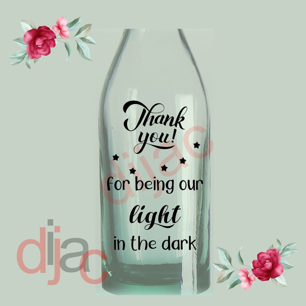 Light In The Dark / Vinyl Decal