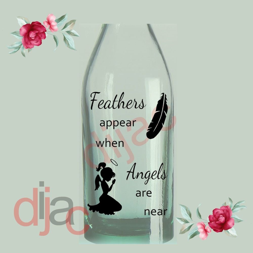 Feathers Appear / Vinyl Decal