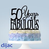 50 YEARS OF FABULOUS<br>14.5 cm