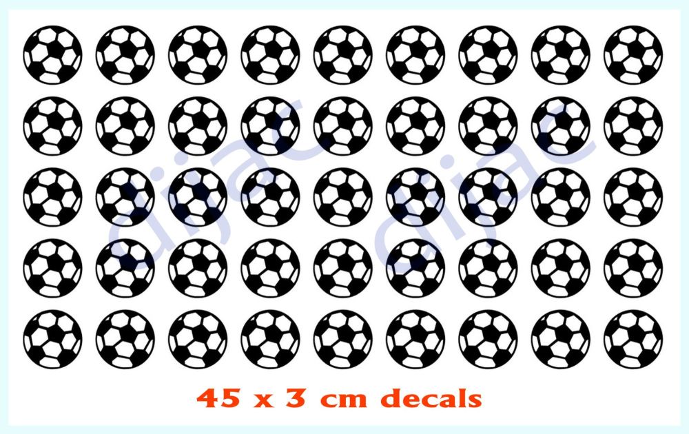 Small Footballs x 45