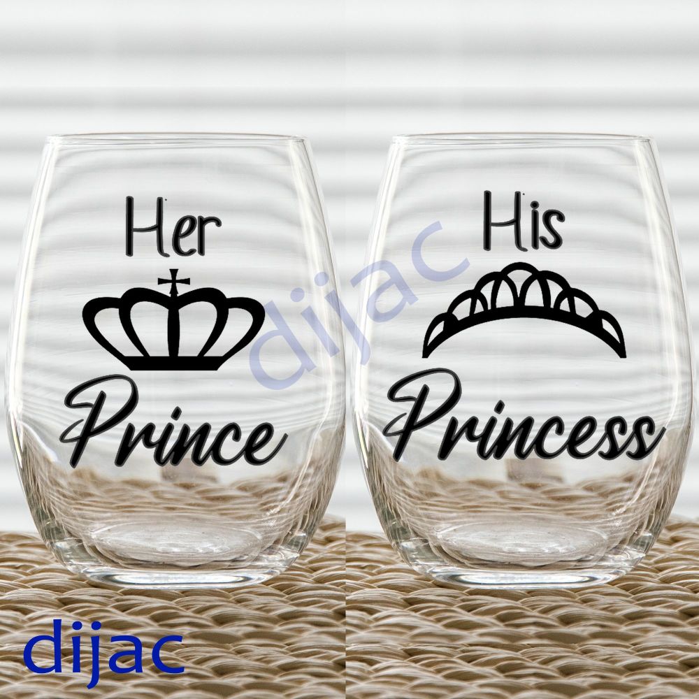 Prince And Princess / Vinyl Decals
