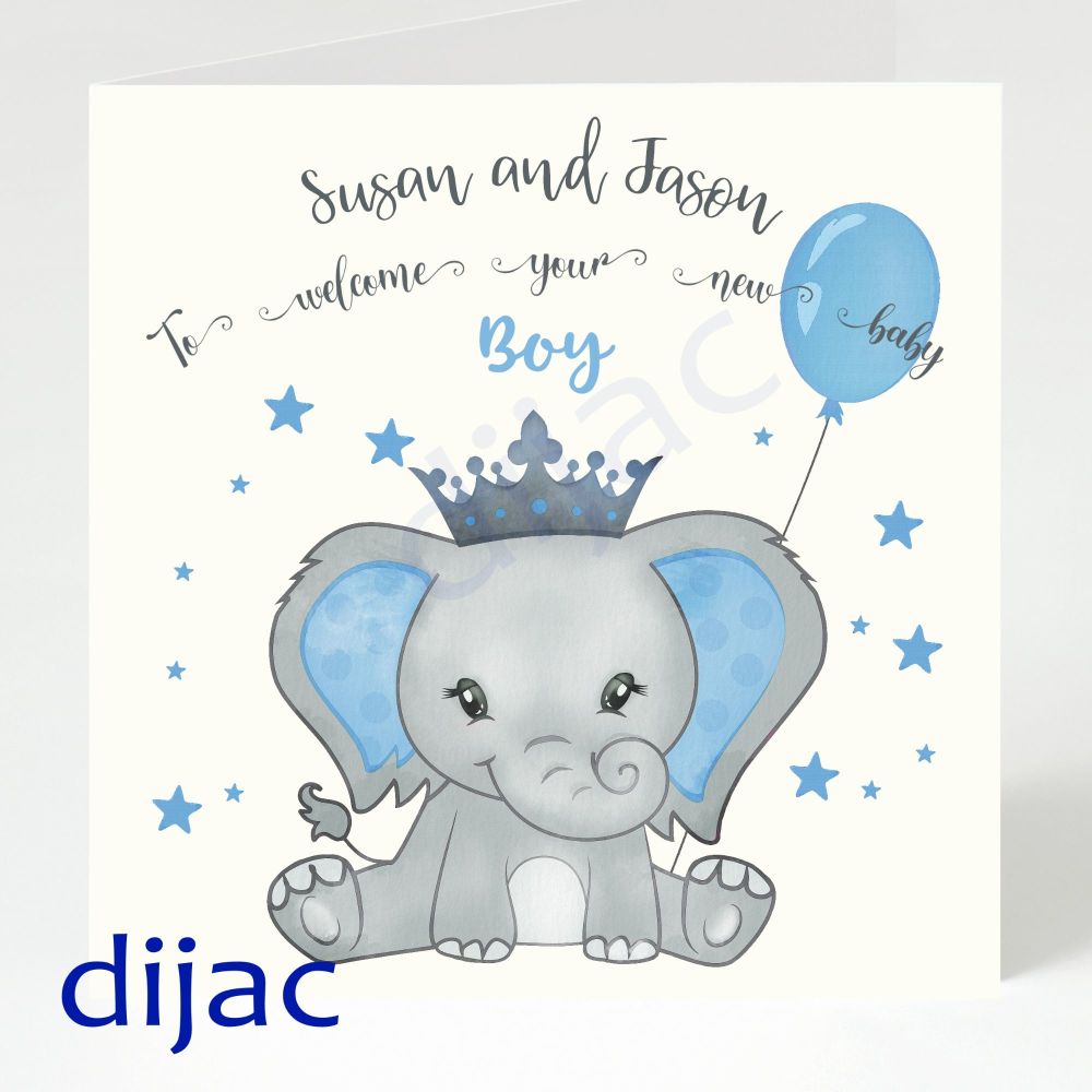 New Baby Card / Boy GCNB3