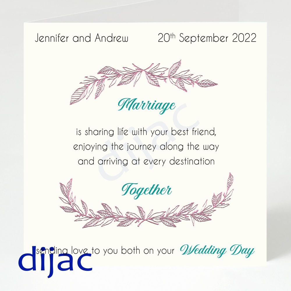 Wedding Card / Wedding Day GCW3