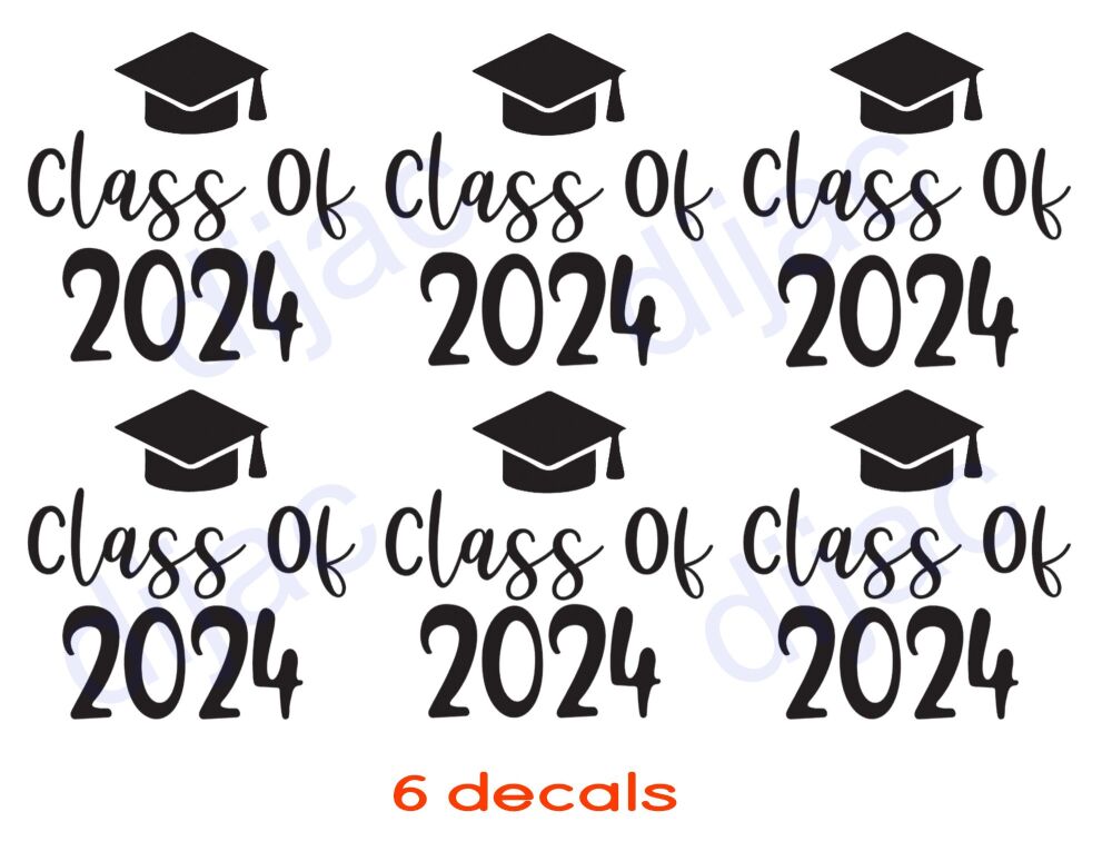 Class Of 2024 x 6 D2