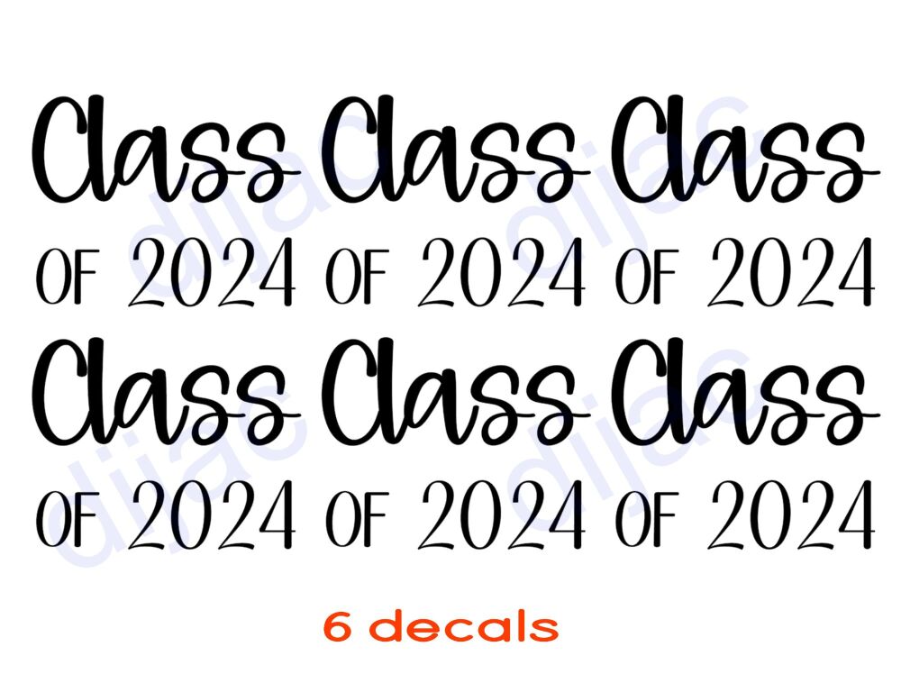 Class Of 2022 x 6