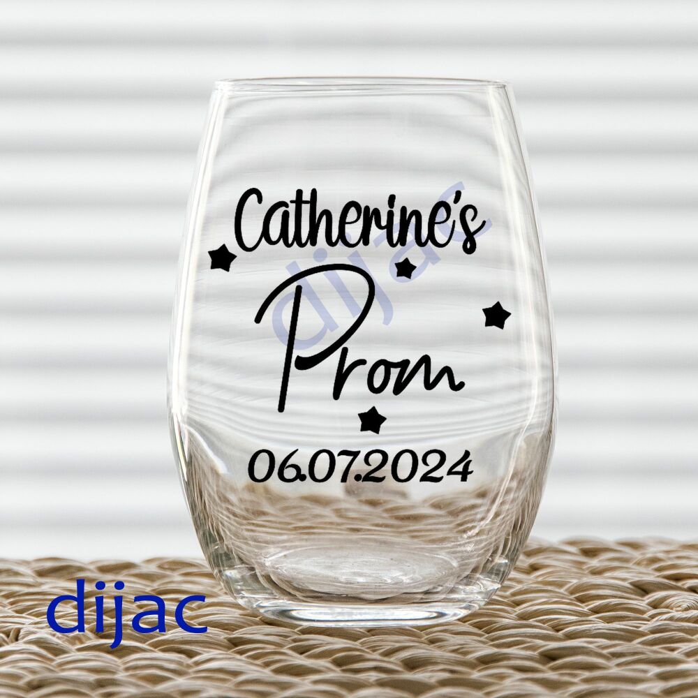 Prom 2023 / Personalised Vinyl Decal D2