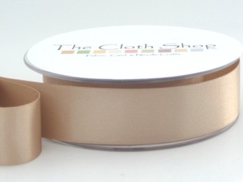 Double Satin Ribbon Ecru 3501-45