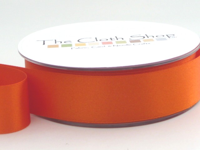 Double Satin Ribbon Orange Delght 3501-42