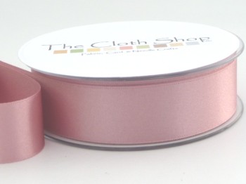 Double Satin Ribbon Dusky Pink 3501-60