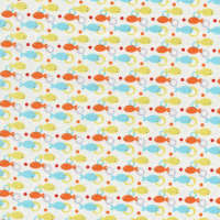 C3296 - Fishes Childrens Quilting Fabric