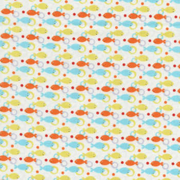 C3296 - Fishes Childrens Quilting Fabric